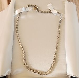 925 Silver Diamond Necklace